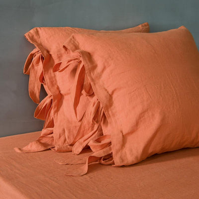 Taies d’oreiller en lin, linge de lit à ne pas négliger