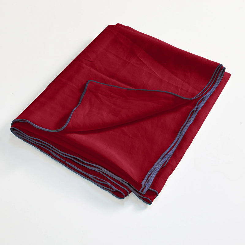 drap plat bord bourdon Bordeaux plié