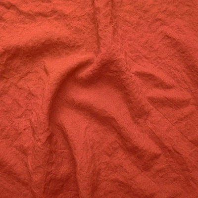 serviette ajourée corail