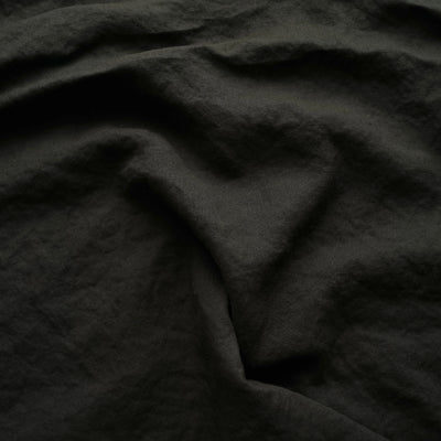 Veste de Pyjama homme en lin #couleur Encre Noire