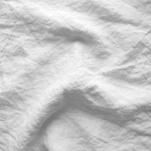 Swatch pour taie de traversin en lin gris minéral