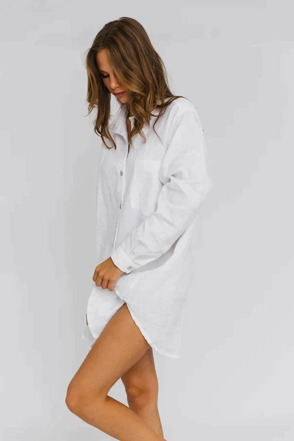 T-Shirt Haut En Lin Et Coton Grande Taille Bouton Fleur Pissenlit Femme T-Shirt Haut En Lin Et Coton Grande Taille Bouton Fleur Pissenlit Femme