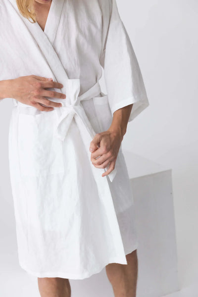 Kimono en lin lavé “Nelson” blanc 3 #colour_blanc-optique