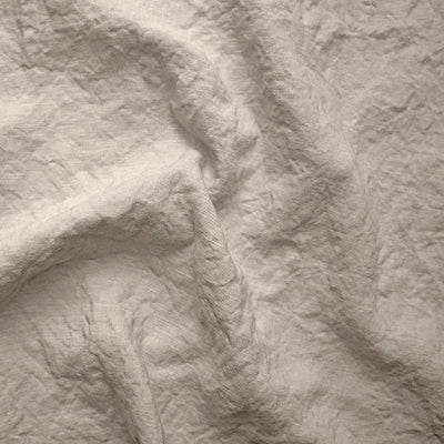 Swatch pour nappe sur mesure en lin point de cheval naturel