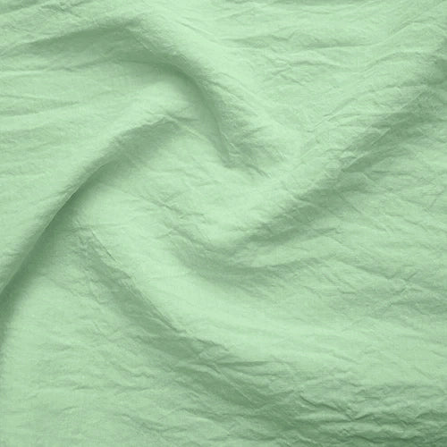 Swatch pour Rideau lin non doublé Vert Menthe