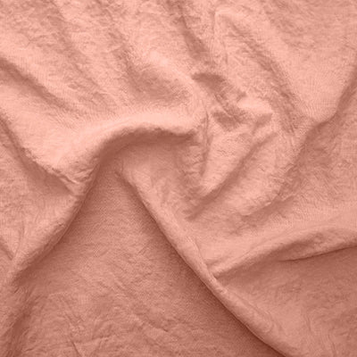 Swatch pour nappe sur mesure ovale bord crochet rose