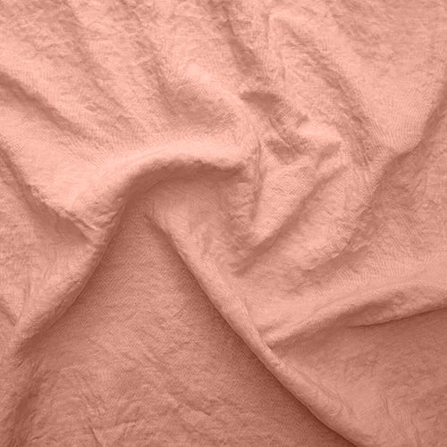 Swatch pour nappe sur mesure ovale bord crochet rose